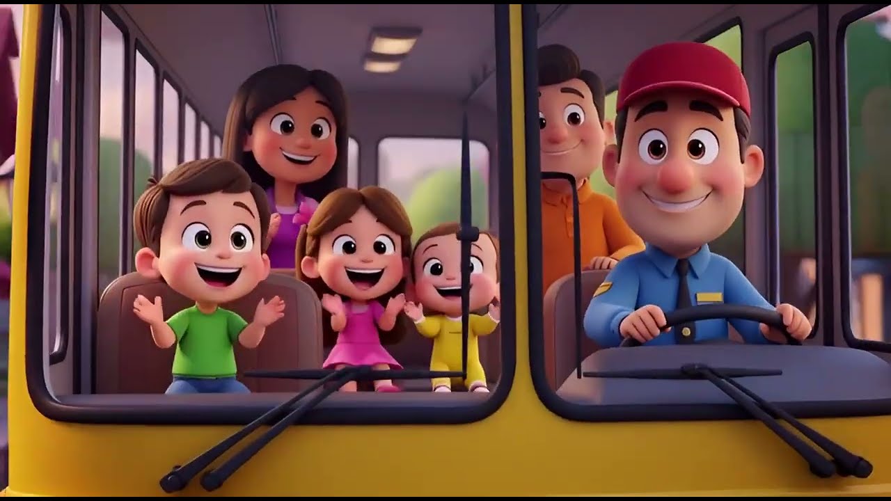 Wheels on the Bus Nursery Rhymes for kids