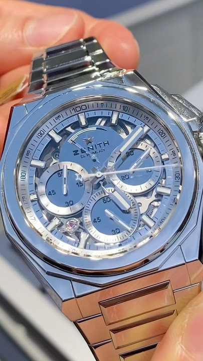 FORGET the ROLEX DAYTONA: Zenith Defy Extreme Mirror, the BEST luxury  #chronograph