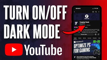 How to Turn ON or Turn OFF Dark Mode on YouTube App