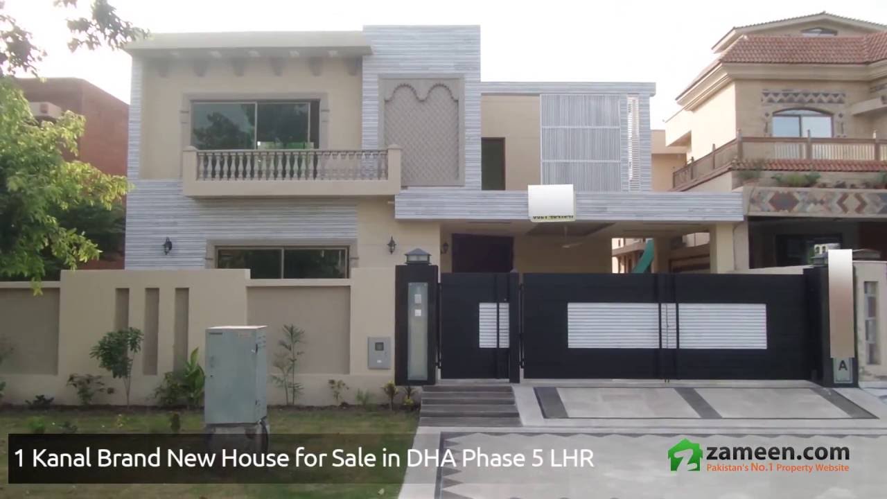 Beautiful Design Brand New House Is Available For Sale In Dha Phase 5 Lahore