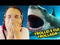 FUI TROLLAR MINHA MÃE com UM TUBARÃO e ACABEI TROLLADA !! MUITO TENSO | Luluca