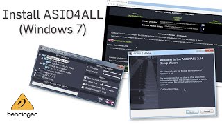 How to Install ASIO4ALL (Windows 7) by Behringer Knowledge Base 11,852 views 4 years ago 47 seconds