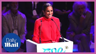 'The girl from Suits': Meghan Markle speech IN FULL at One Young World Summit in Manchester
