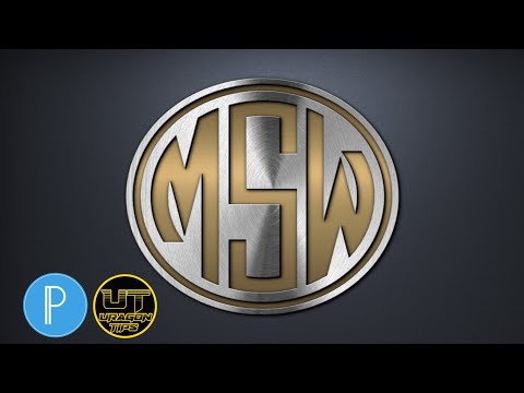 Oval Monogram Logo Design Tutorial | MSW Monogram | Uragon Tips