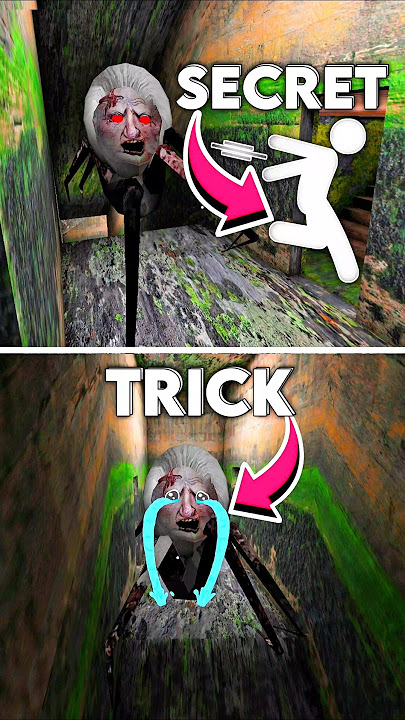 ANGELINA STUCK SECRET REVEALED! 💀🔥#granny #grannyglitches #grannygame #granny1