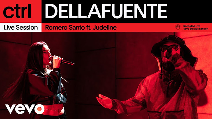 Dellafuente - Romero Santo (Live Session) | Vevo ctrl ft. Judeline