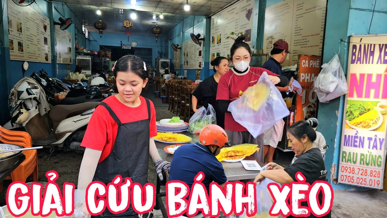 Khách Đông Bất Ngờ Giải Cứu Hơn 20 Cái Bánh Xèo