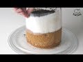 크림 와르르☁ 오레오 케이크 만들기 Oreo Cake Recipe | 한세 HANSE