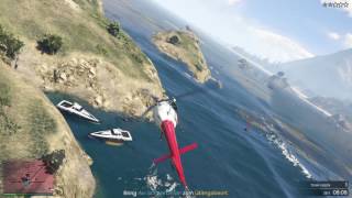 Grand Theft Auto V - Avi Schwartzman falls out of Chopper