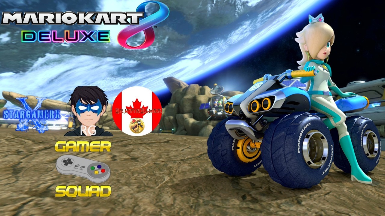 Mario Kart 8 Deluxe Collab With @RobGamerTheDarkHeir  and @griffingamer8072!