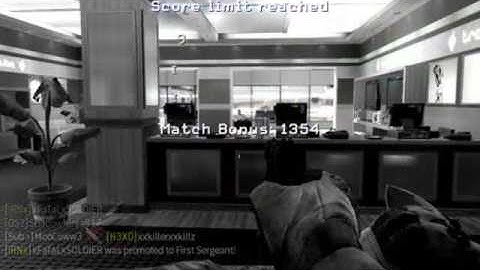 MW3 AON Across The Map Bank Shot Final Killcam on Terminal