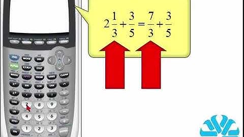 TI 83 84 Series  Basic Calculations  Fractions