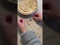 Onderzetter maken met houten kralen | DIY kralen rijgen