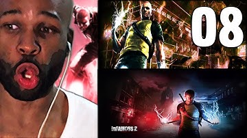 inFamous 2 Gameplay Walkthrough Part 8 - STATIC THRUSTERS (Lets Play / Playthrough)