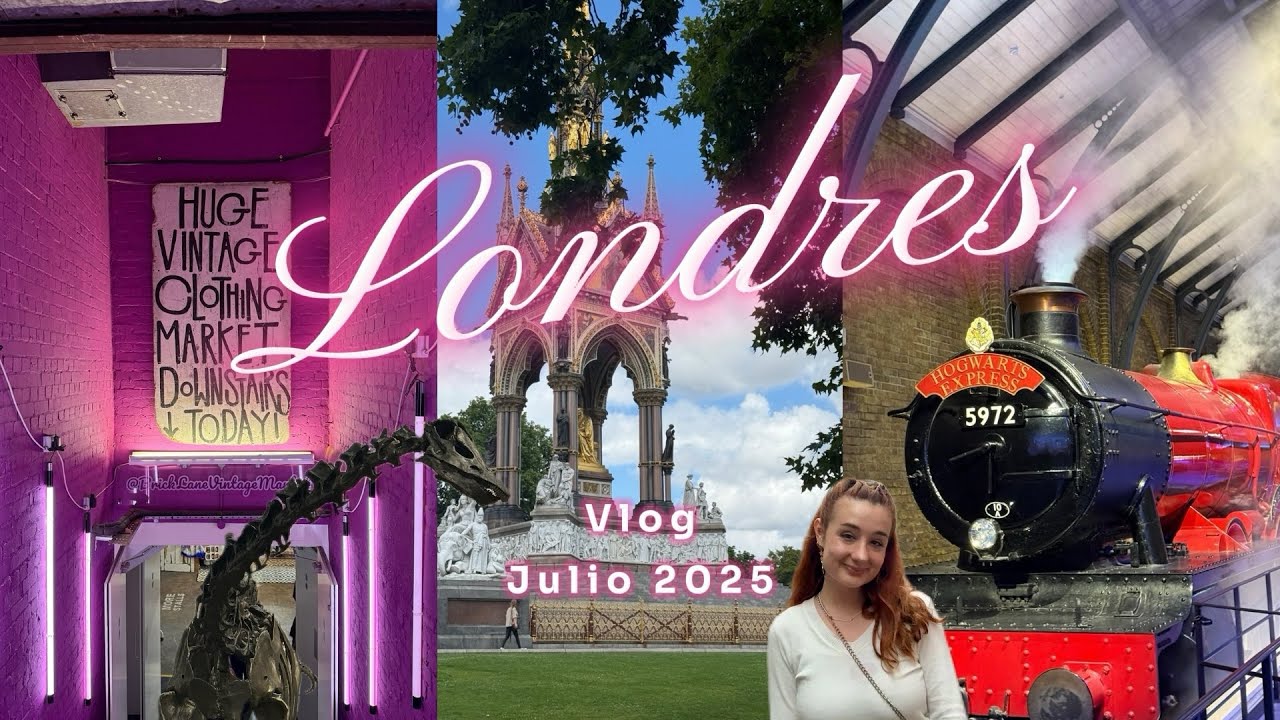 Vlog viaje de verano a Londres