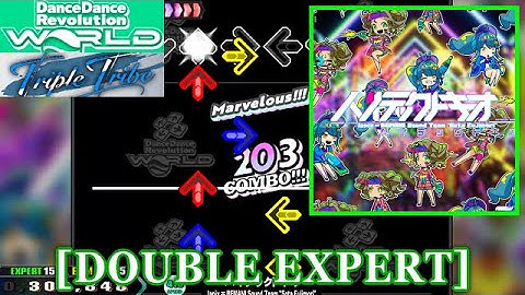 【DDR WORLD】 ハイテックトキオ / lapix ∞ BEMANI Sound Team "Sota Fujimori" [DOUBLE EXPERT] 譜面確認+Clap
