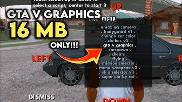 [16MB ONLY] GTA V Graphics CLEO Mod for GTA San Andreas on Android #gtasanandreas #cleocheat