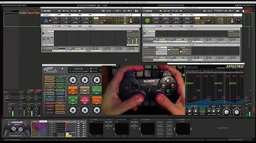 Bluetooth SIXAXIS PS3 Max for Live Device Parameter Controller