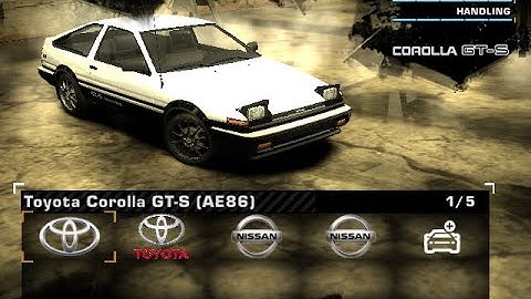 NFS Most Wanted - Takumi Fujiwara