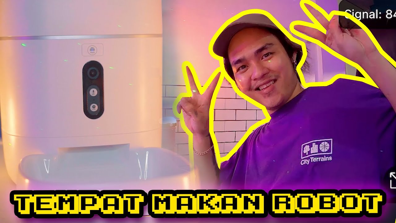 TEMPAT MAKAN KUCING DARI MASA DEPAN!