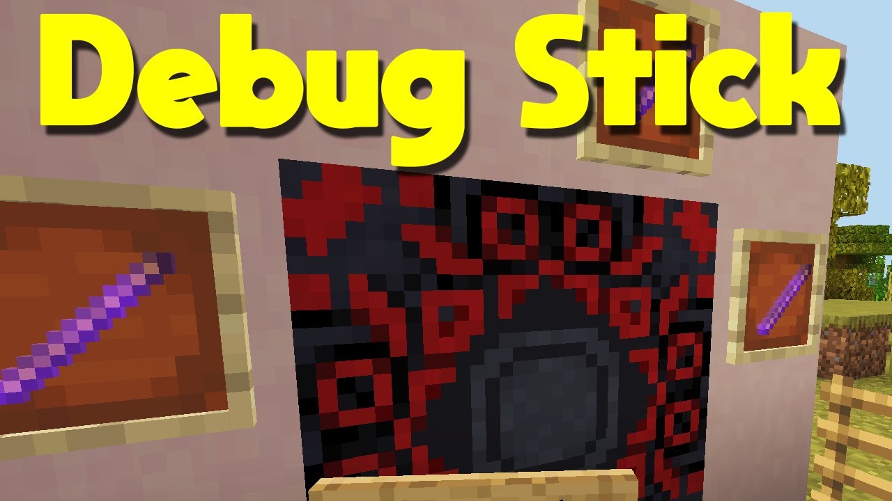 How To Get The Debug Stick On Minecraft Bedrock Edition Addon Youtube