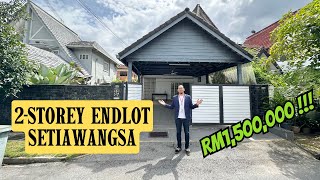 RM1,500,000 | 2-STOREY END LOT SETIAWANGSA | FREEHOLD | 2400 SQFT | STRATEGIC LOCATION | EXCLUSIVE by JoeHazwan Property TV 1,809 views 2 months ago 6 minutes, 47 seconds