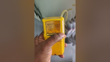 Calibration of Bw Honeywell Max XT II multi gas detector