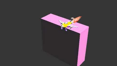 Aeroplane Fly By - animation 3ds max