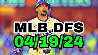 MLB DFS Picks Today 4/19/24 | DAILY RUNDOWN screenshot 3