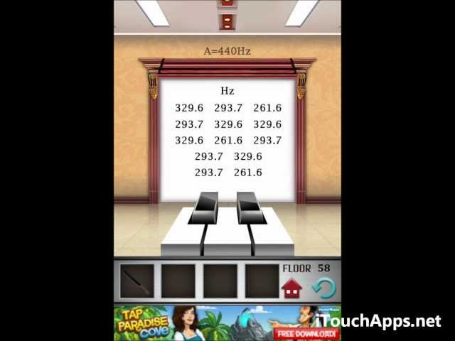 100 Floors Floor 58 Walkthrough