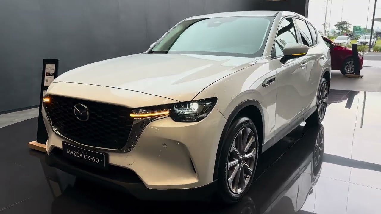 Wow) Mazda CX-60 2.5L White​ Color 2024 Review - YouTube