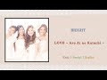 BRIGHT - Love ~Aru Ai no Katachi [Kan/Rom/Eng] Lyrics