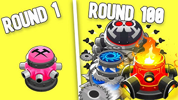 I spent 100 hours trying to beat Chimps with only Tack Shooters!