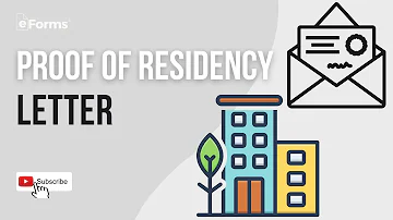 What kind of mail proves residency?