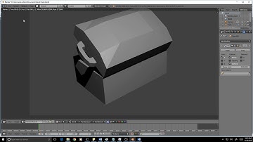 Making a Treasure Chest in Blender- Part 3