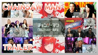 Chainsaw Man Official Trailer Reaction Mashup