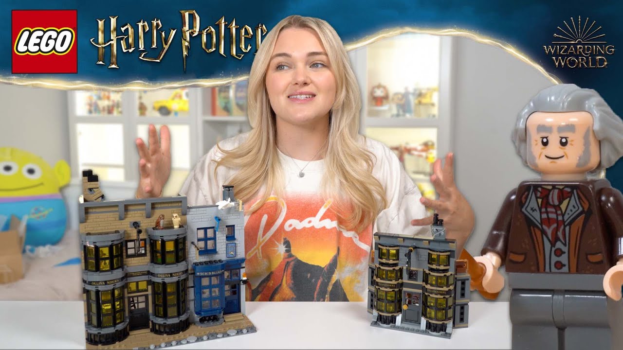LEGO Harry Potter Косой переулок: Сравнение Оливандера | 76439 против 75978