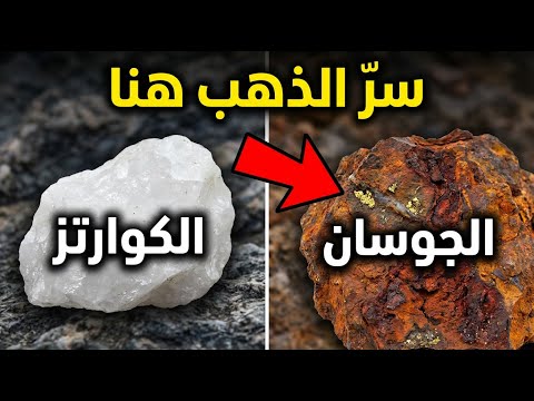 لا تبحث عن الكوارتز فقط هذه الصخور هي الدليل الحقيقي على الذهب 