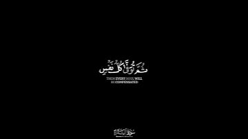 واتقوا يوما ترجعون فيه إلى الله شاشة سوداء | سورة البقرة شاشة سوداء | #ياسر_الدوسري حالات واتس
