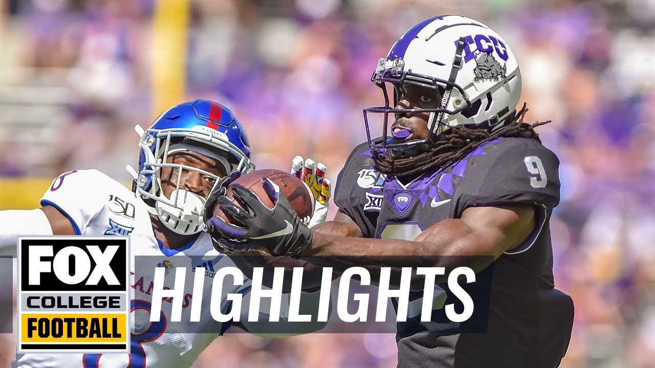 TCU dismantles Kansas in a 51-14 Week 5 blowout | FOX COLLEGE FOOTBALL HIGHLIGHTS