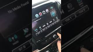 2018 Chevy traverse radio issues