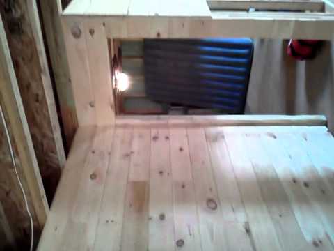 Knotty Pine Siding Going Up In Interior Walls Youtube