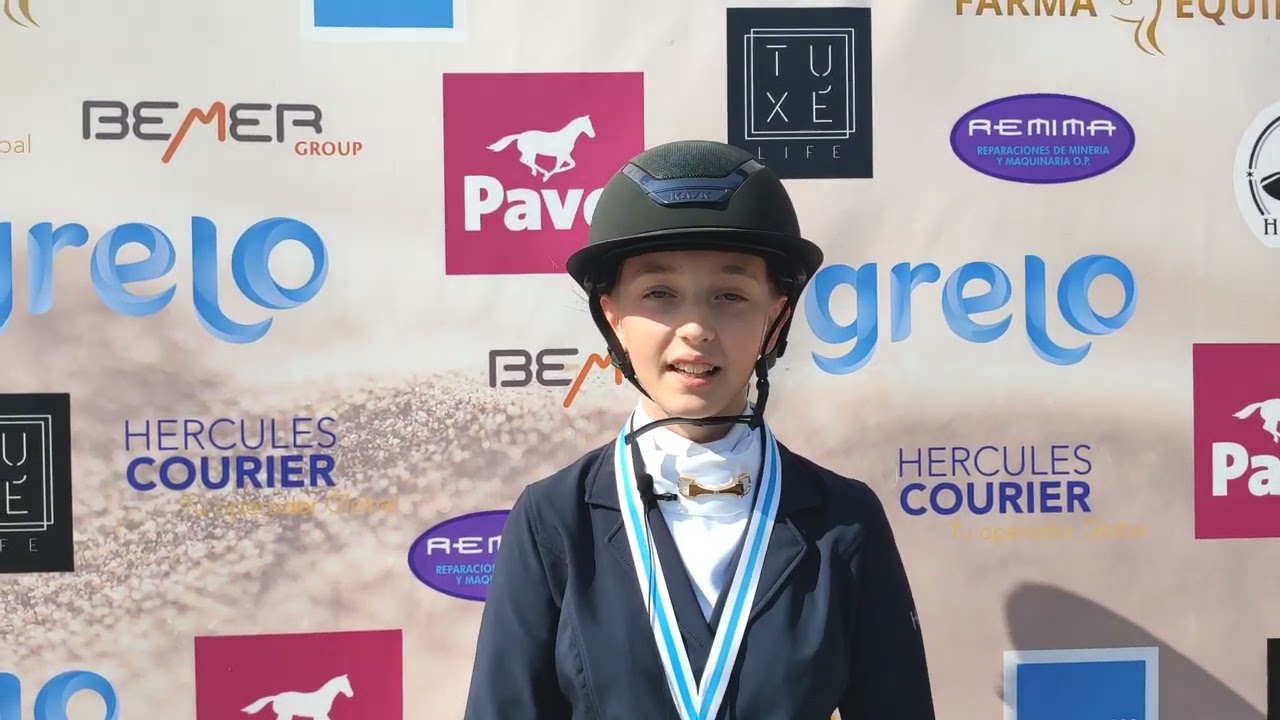 Carolina Rubianes. XXIII Campeonato de Galicia de Doma Clásica