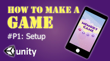 How to make a game in Unity step by step Part 1: Setup and UI