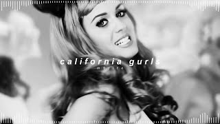 Katy Perry ft Snoop Dogg  California Gurls      