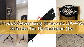 Produktbewertung Pronomic DA-45S Ständer für Dartscheibe (Dartboard Halterung, Dartständer aus pulve