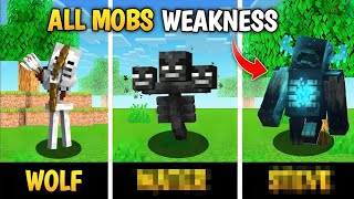 Testing Minecraft Mob Weaknesses That Are Actually Real...
