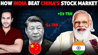 BIG ACHIEVEMENT! Indian Stock Market Makes a Profit of $5 TRILLION Over Chinese Stock Market