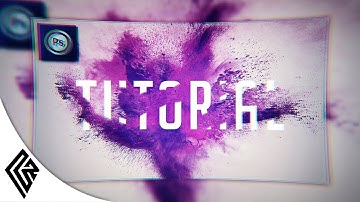 Powder Blast Text On PS Touch Tutorial|(IOS/ANDROID)