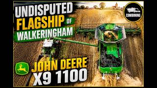 John Deere X9 1100 Combine harvester - Undisputed Flagship of Walkeringham Raise the dust